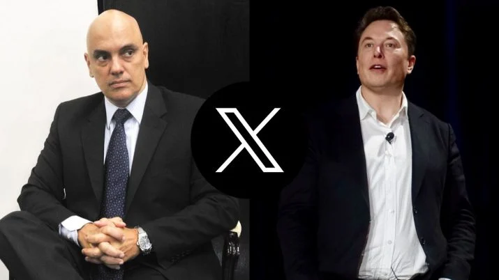 O X (ex-Twitter) busca reverter bloqueio no Brasil. Entenda o embate entre Elon Musk e Alexandre de Moraes