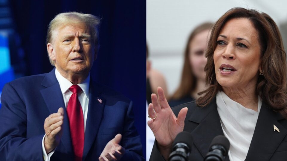 Enquete aponta Kamala Harris como vencedora do debate. Saiba como o embate entre Harris e Trump impactou a corrida presidencial